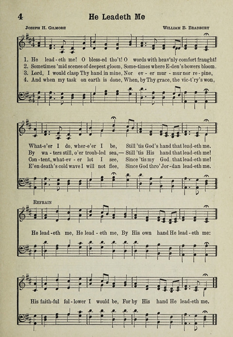 The Cokesbury Hymnal page 3