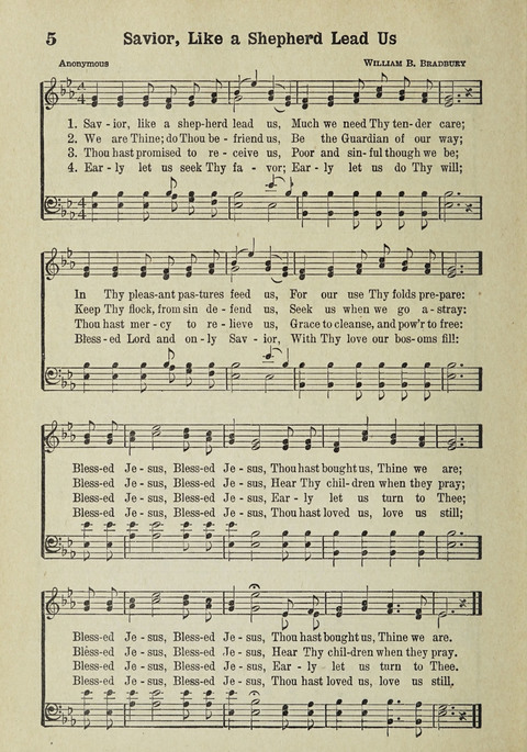 The Cokesbury Hymnal page 4