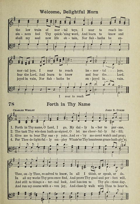 The Cokesbury Hymnal page 57