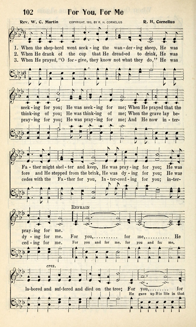 Calvary Hymns page 102