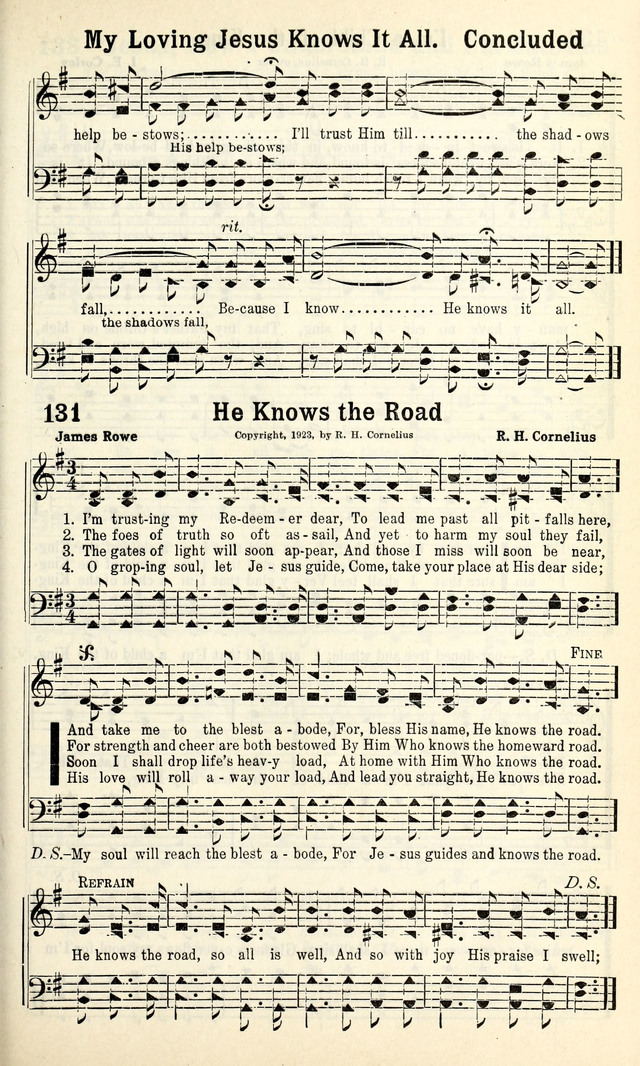 Calvary Hymns page 131