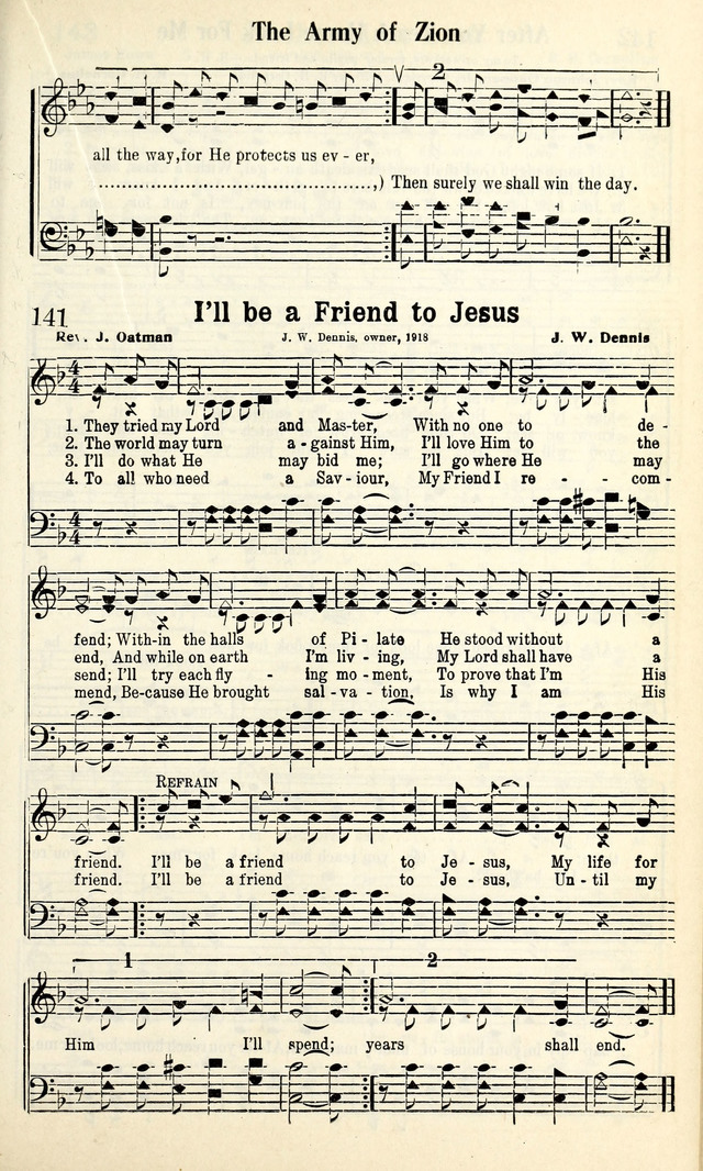 Calvary Hymns page 141