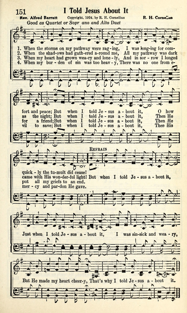 Calvary Hymns page 151