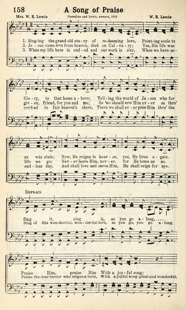 Calvary Hymns page 158