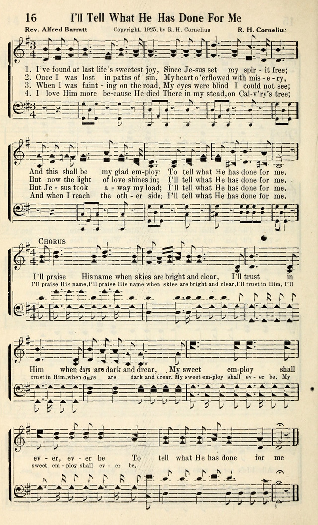 Calvary Hymns page 16