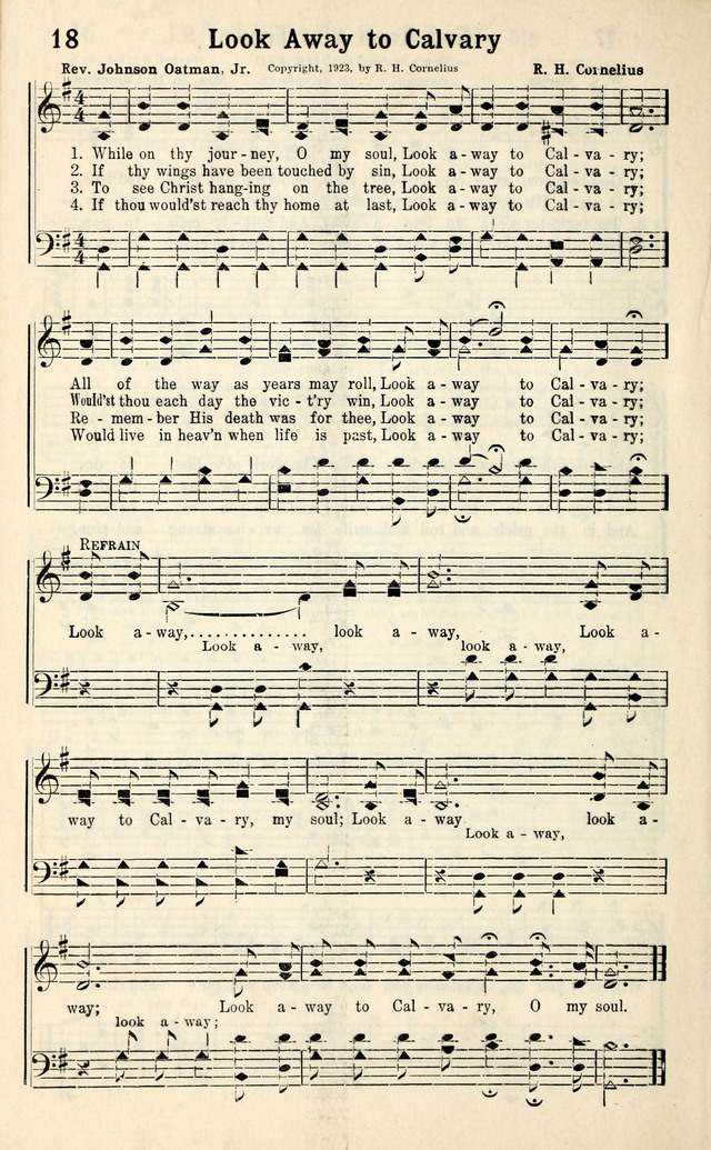 Calvary Hymns page 18