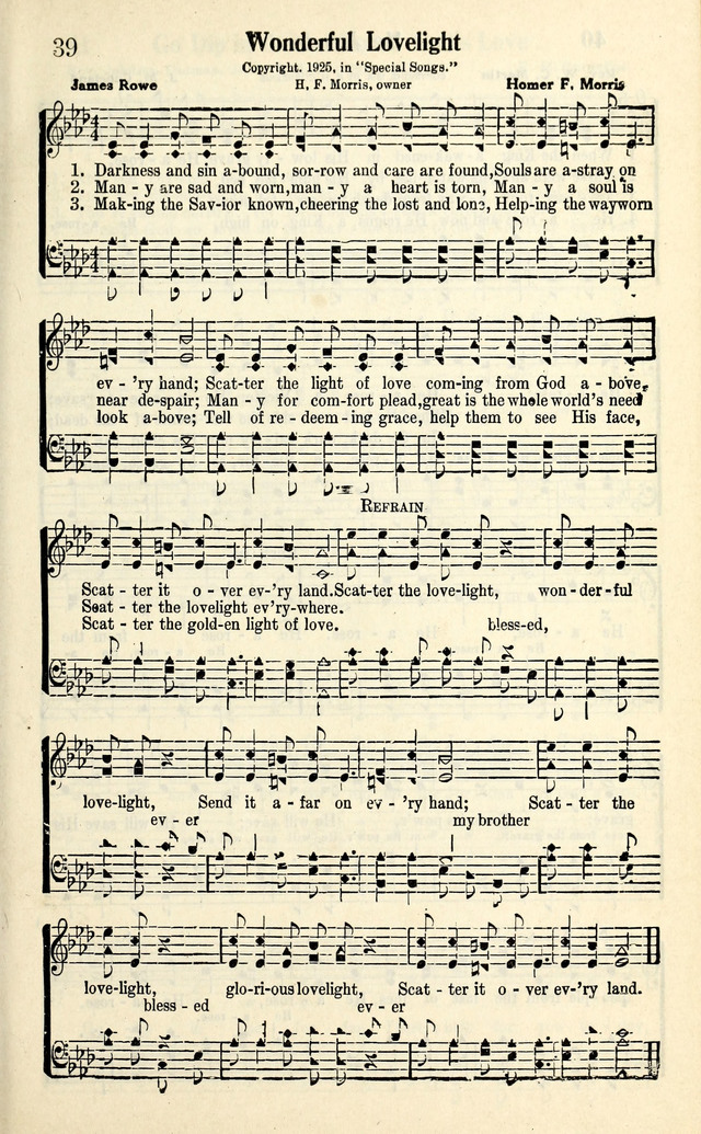 Calvary Hymns page 39