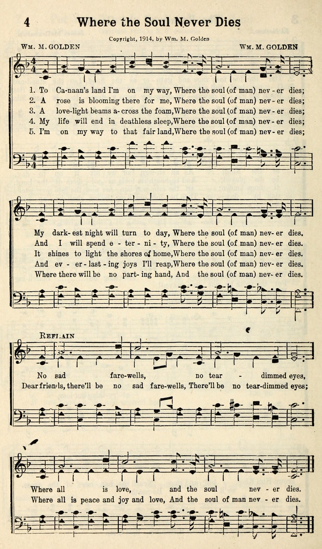 Calvary Hymns page 4