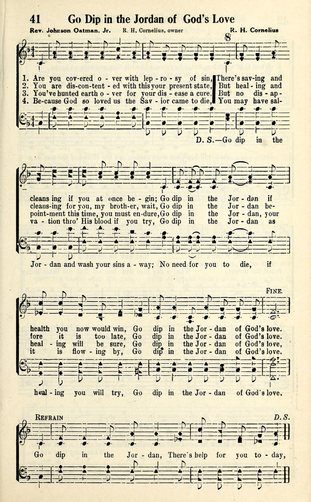 Calvary Hymns page 41