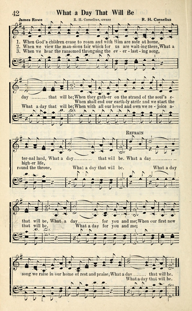 Calvary Hymns page 42