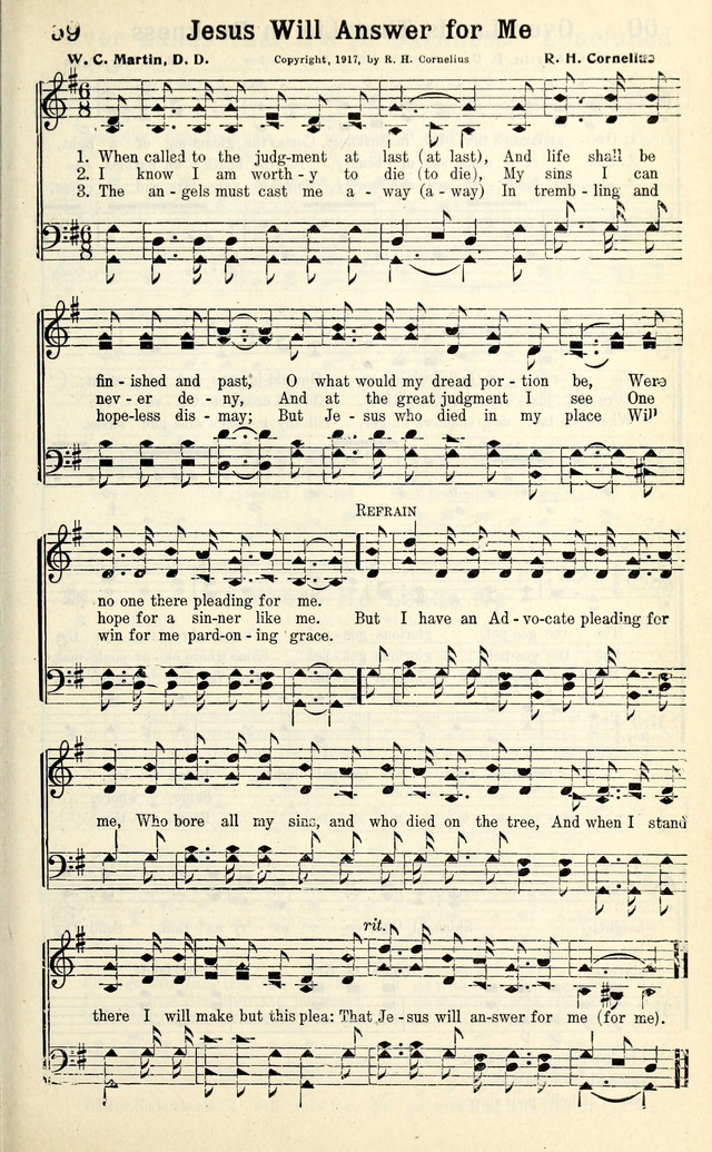 Calvary Hymns page 59