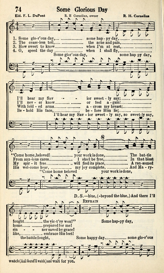 Calvary Hymns page 74