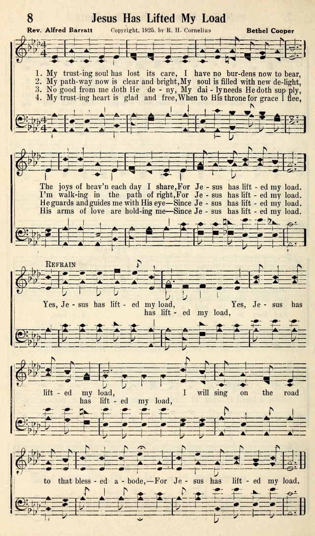 Calvary Hymns page 8