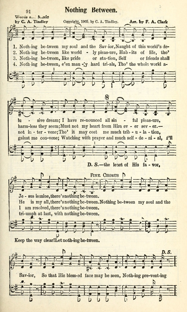 Calvary Hymns page 91