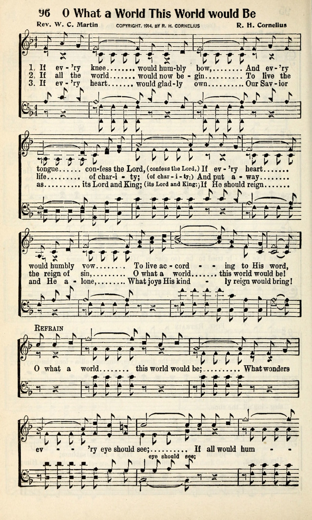 Calvary Hymns page 96