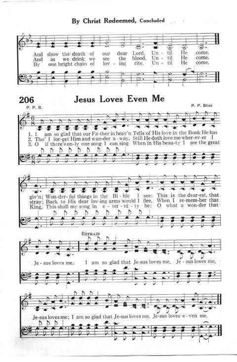 Christian Hymns: number two page 154