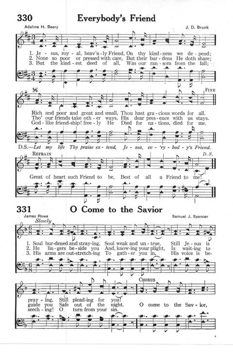 Christian Hymns: number two page 255