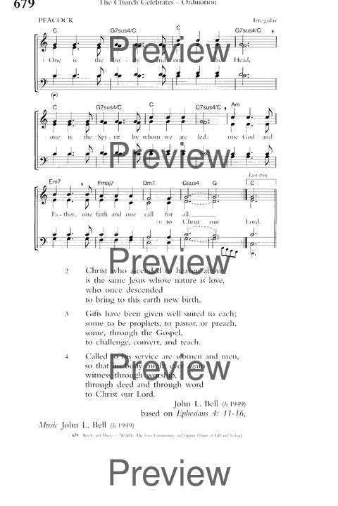 Church Hymnary (4th ed.) page 1257