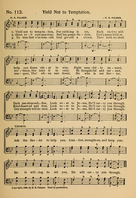 The Chapel Hymnal: hymns and songs (Fifth ed.) page 73