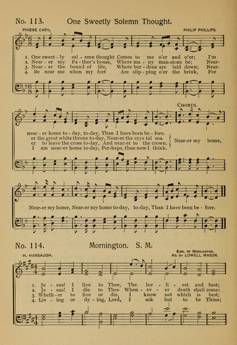 The Chapel Hymnal: hymns and songs (Fifth ed.) page 74