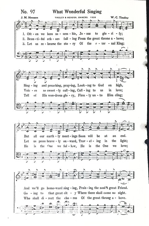 Crowning Hymns No. 8: for conventions, singing societies, etc. page 104