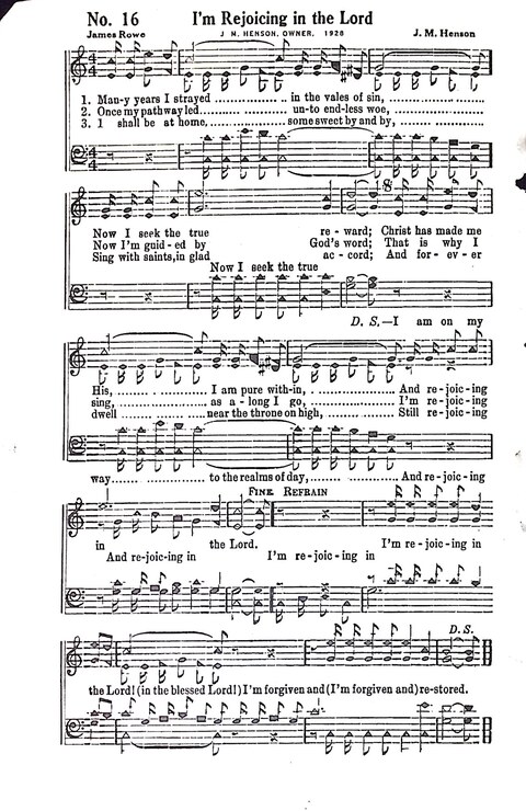 Crowning Hymns No. 8: for conventions, singing societies, etc. page 16