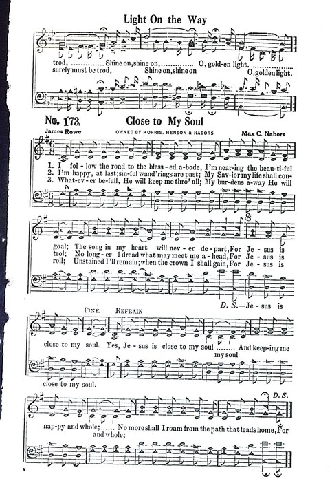 Crowning Hymns No. 8: for conventions, singing societies, etc. page 198