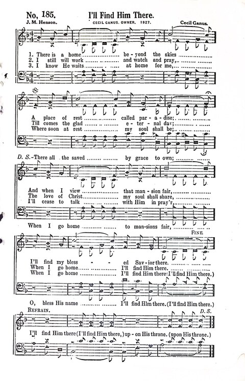 Crowning Hymns No. 8: for conventions, singing societies, etc. page 210