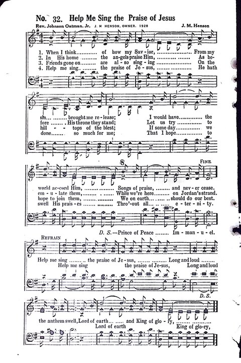 Crowning Hymns No. 8: for conventions, singing societies, etc. page 32