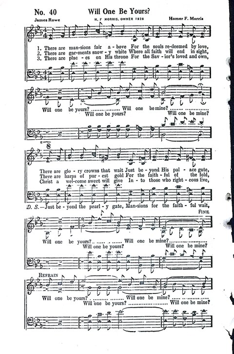 Crowning Hymns No. 8: for conventions, singing societies, etc. page 40