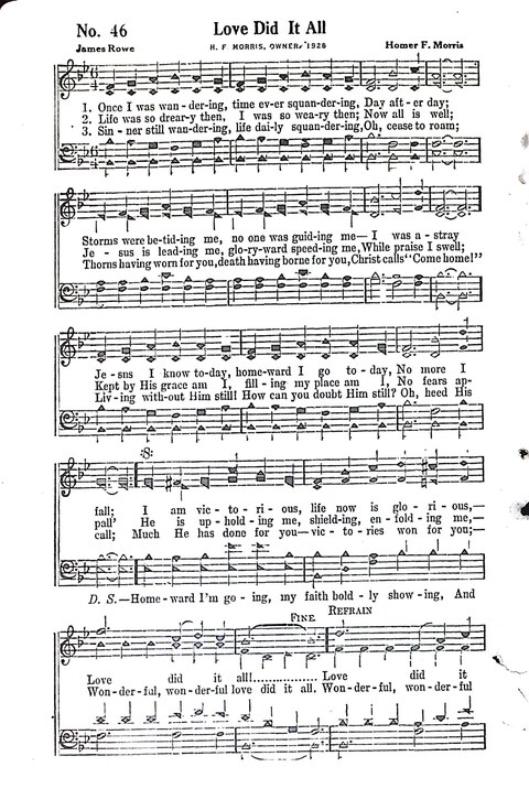 Crowning Hymns No. 8: for conventions, singing societies, etc. page 46