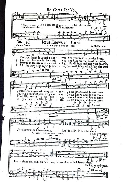 Crowning Hymns No. 8: for conventions, singing societies, etc. page 49