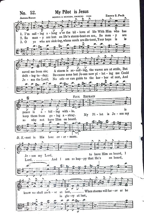 Crowning Hymns No. 8: for conventions, singing societies, etc. page 52