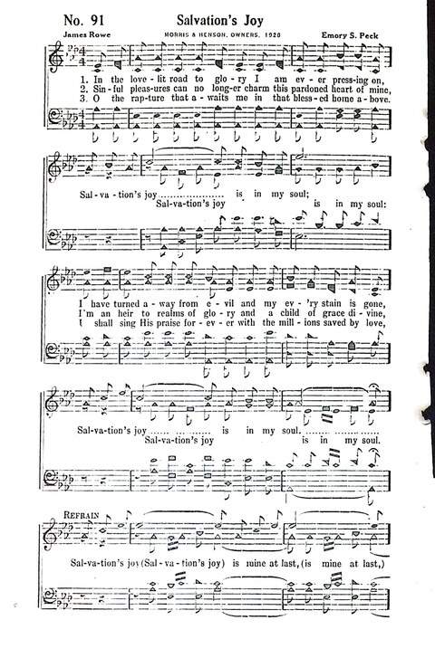 Crowning Hymns No. 8: for conventions, singing societies, etc. page 92