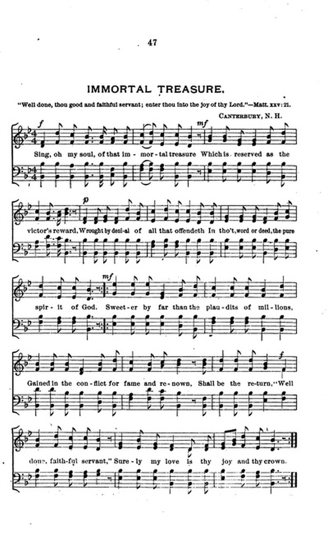 A Collection of Hymns and Anthems: Adapted to Public Worship page 47