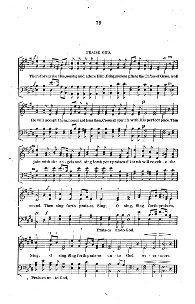 A Collection of Hymns and Anthems: Adapted to Public Worship page 79