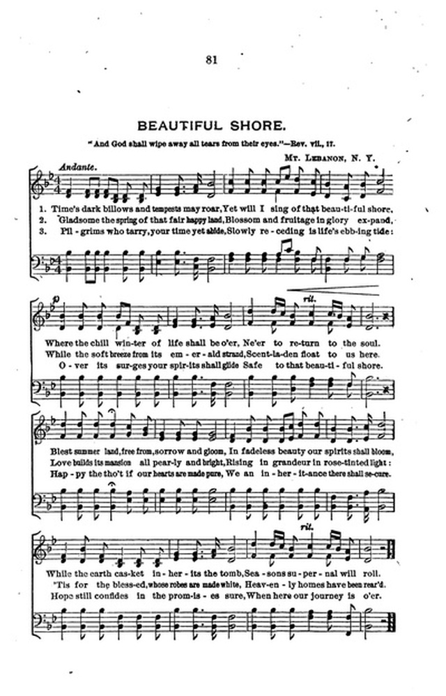 A Collection of Hymns and Anthems: Adapted to Public Worship page 81