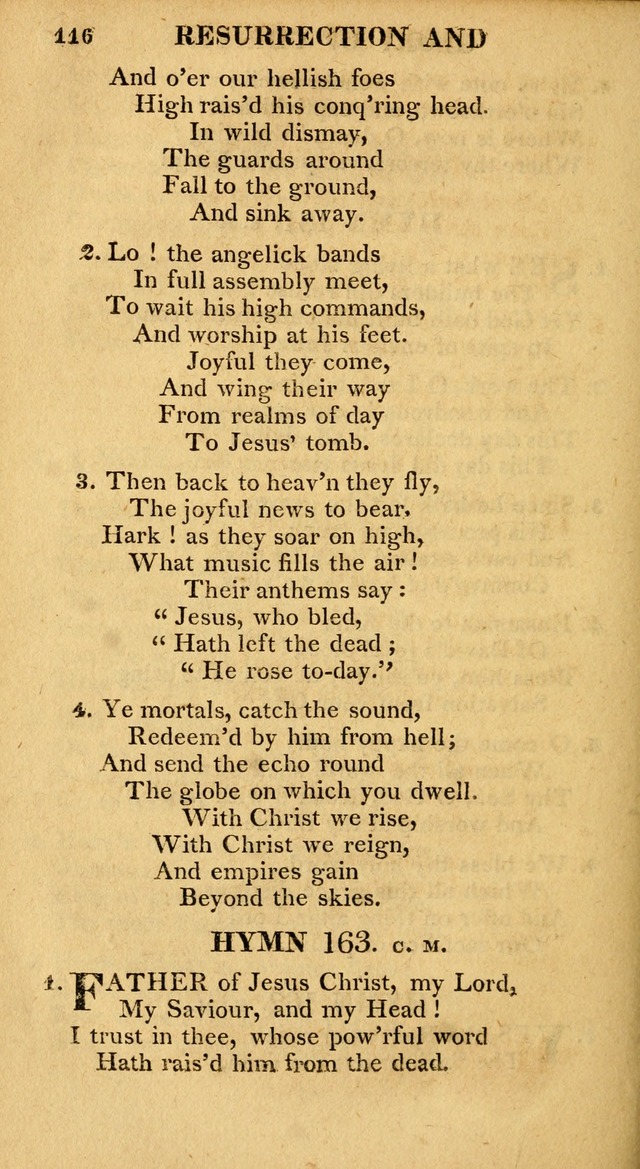 A Collection of Hymns and A Liturgy: for the use of Evangelical Lutheran Churches; to which are added prayers for families and individuals page 116