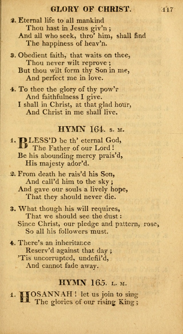 A Collection of Hymns and A Liturgy: for the use of Evangelical Lutheran Churches; to which are added prayers for families and individuals page 117