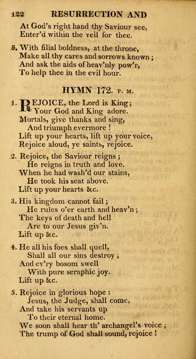 A Collection of Hymns and A Liturgy: for the use of Evangelical Lutheran Churches; to which are added prayers for families and individuals page 122