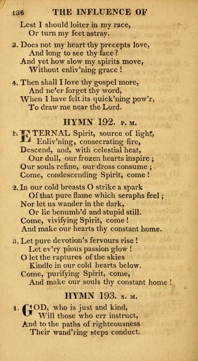 A Collection of Hymns and A Liturgy: for the use of Evangelical Lutheran Churches; to which are added prayers for families and individuals page 136