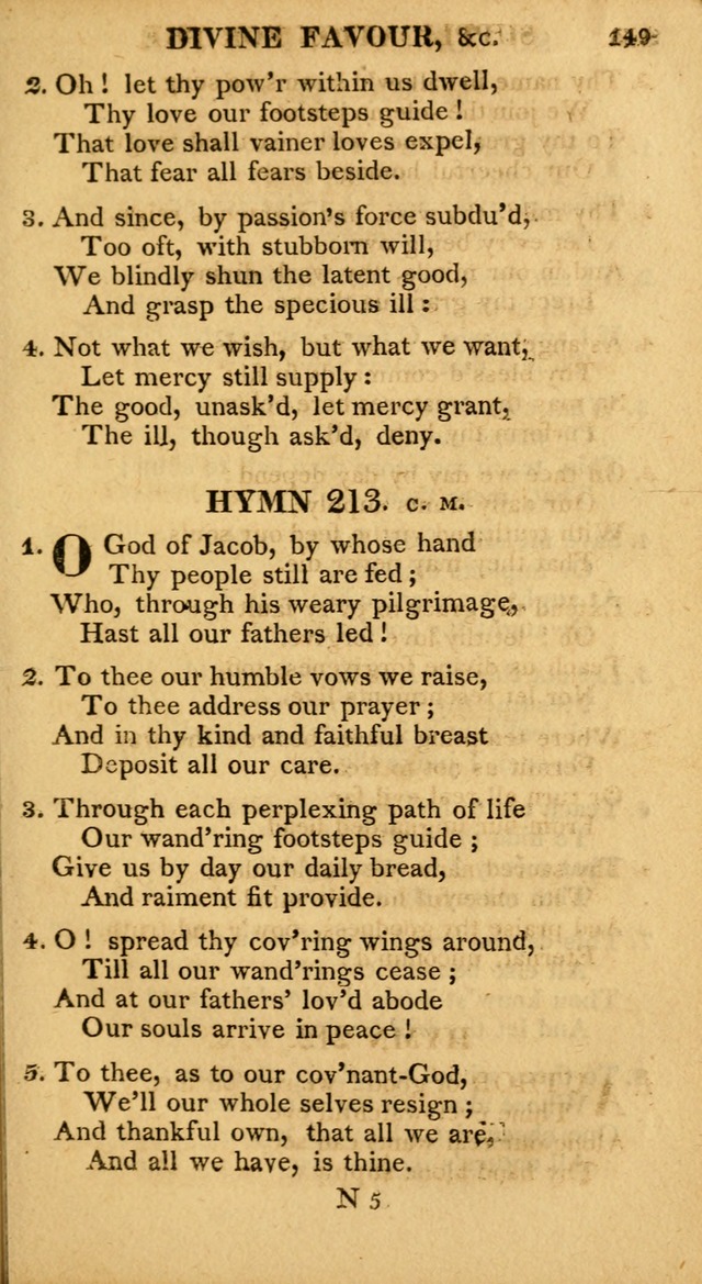 A Collection of Hymns and A Liturgy: for the use of Evangelical Lutheran Churches; to which are added prayers for families and individuals page 149