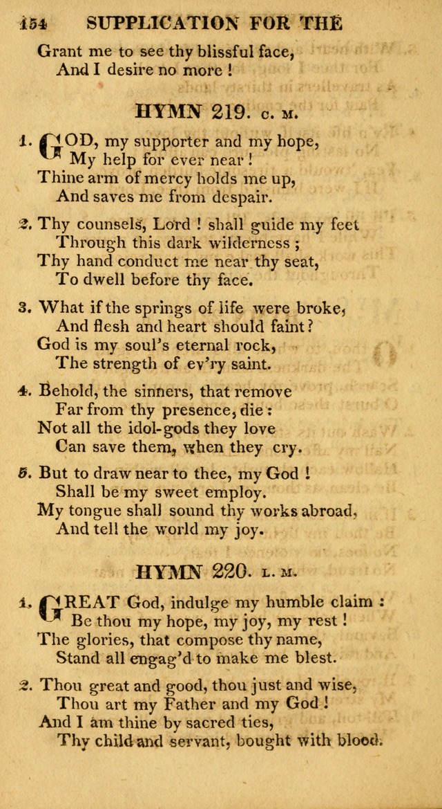 A Collection of Hymns and A Liturgy: for the use of Evangelical Lutheran Churches; to which are added prayers for families and individuals page 154