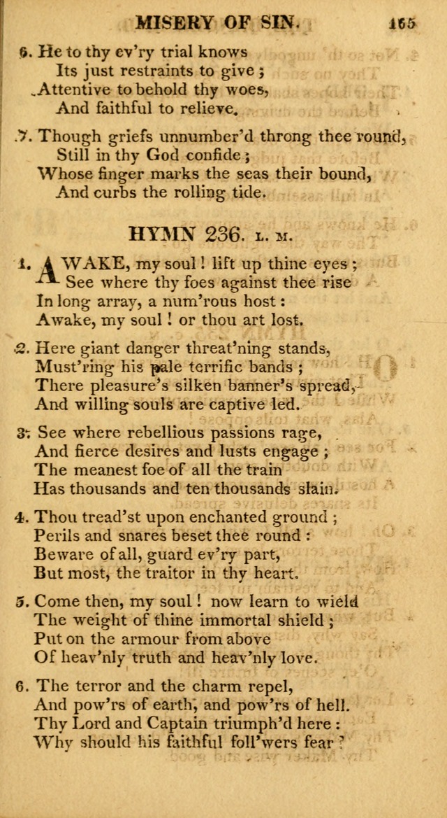 A Collection of Hymns and A Liturgy: for the use of Evangelical Lutheran Churches; to which are added prayers for families and individuals page 165