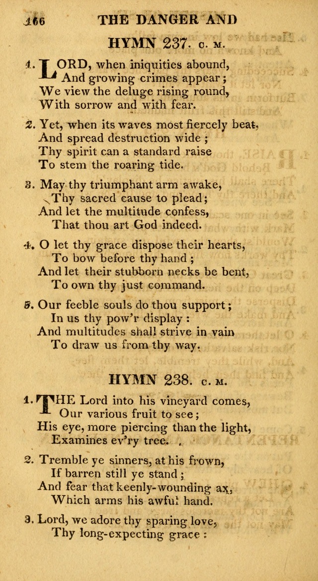 A Collection of Hymns and A Liturgy: for the use of Evangelical Lutheran Churches; to which are added prayers for families and individuals page 166