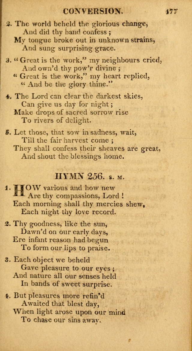 A Collection of Hymns and A Liturgy: for the use of Evangelical Lutheran Churches; to which are added prayers for families and individuals page 177