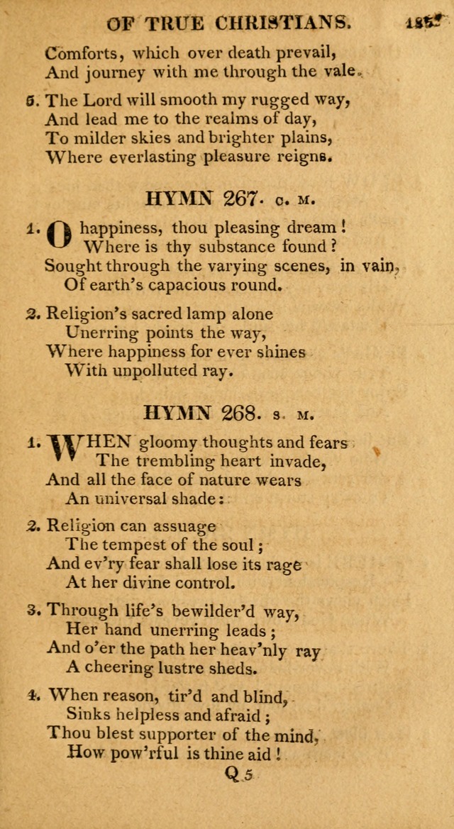 A Collection of Hymns and A Liturgy: for the use of Evangelical Lutheran Churches; to which are added prayers for families and individuals page 185