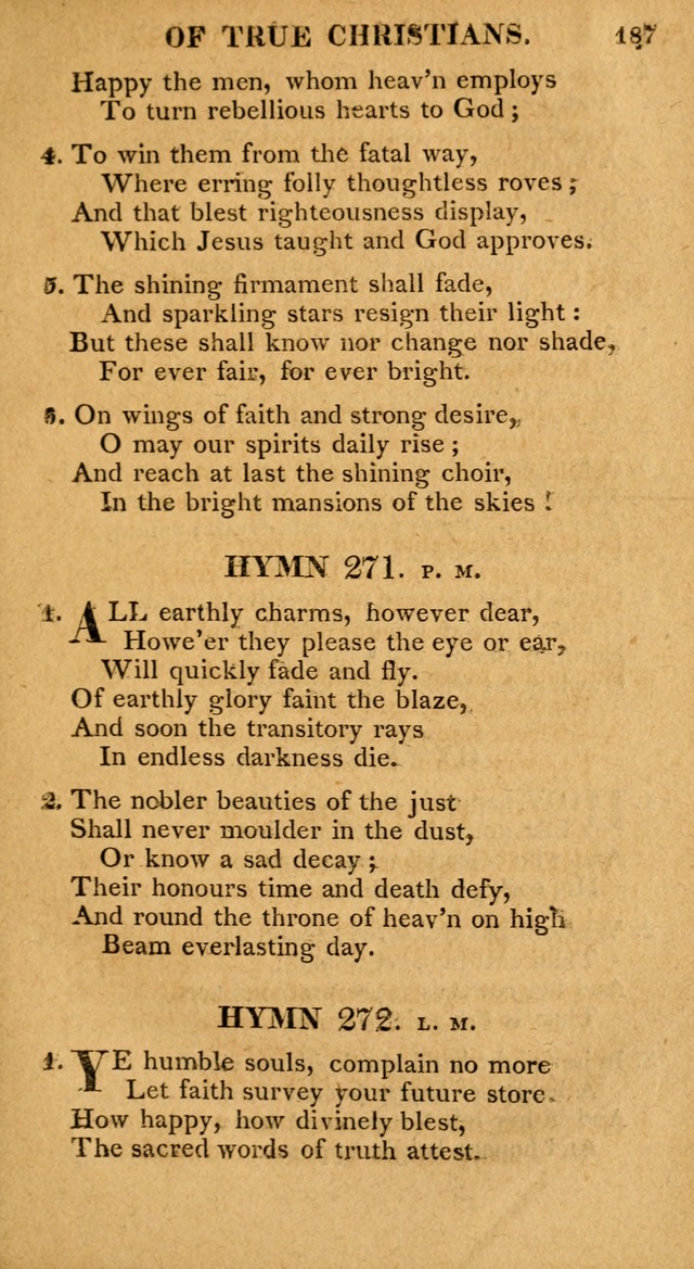 A Collection of Hymns and A Liturgy: for the use of Evangelical Lutheran Churches; to which are added prayers for families and individuals page 187