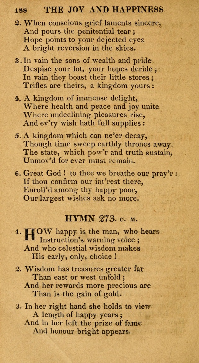 A Collection of Hymns and A Liturgy: for the use of Evangelical Lutheran Churches; to which are added prayers for families and individuals page 188