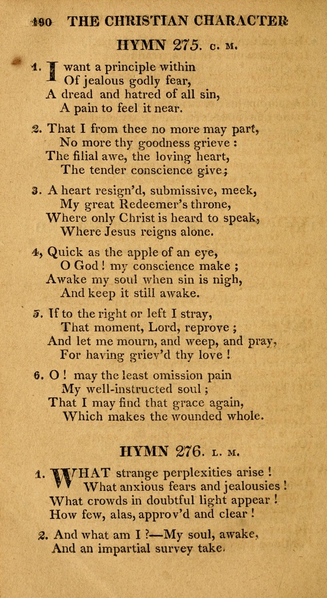 A Collection of Hymns and A Liturgy: for the use of Evangelical Lutheran Churches; to which are added prayers for families and individuals page 190